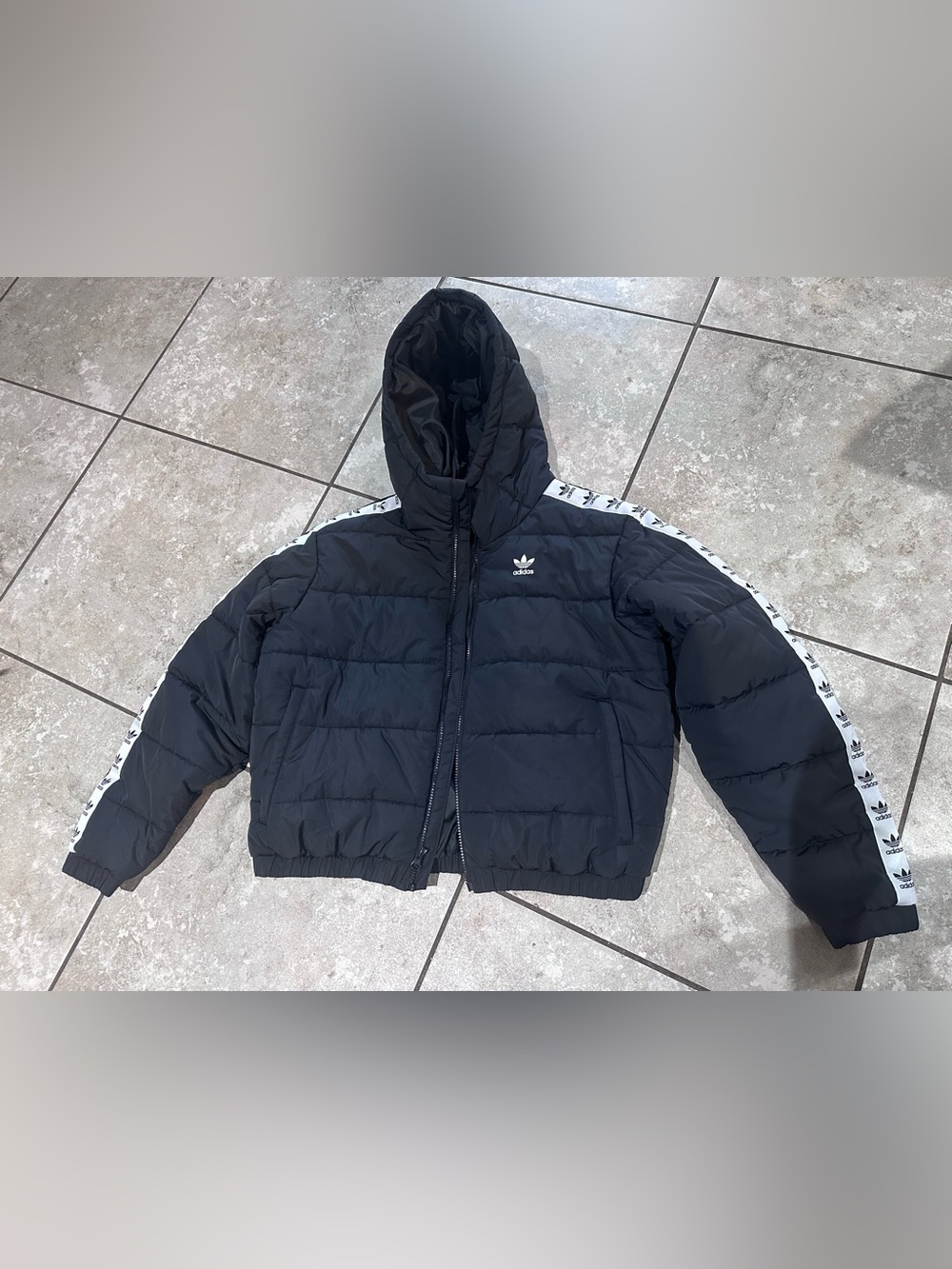 Adidas Originals Puffer black jacket women small